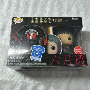 Funko POP! Tokyo Ghoul: RE Toru Mutsuki Pop And Tee Size S GameStop Exclusive